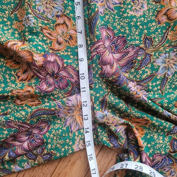 Dex/Black Tape Strappy Smocked Cropped Wide-Leg Jumpsuit - Picture 11 of 13